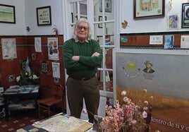 Antonio Puente, responsable del albergue