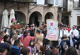 Salida de la procesión de San Guarrín
