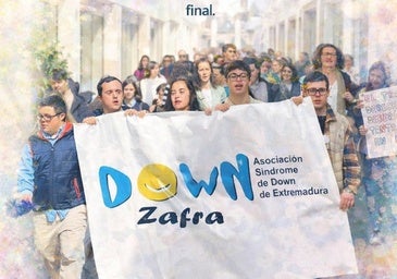 Cartel anunciador de la marcha