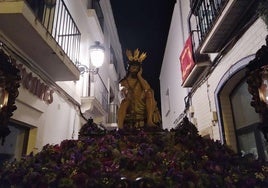 El Cristo de la Humildad y Paciencia, una de las imágenes de la Semana Santa zafrense