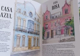 Interior de la guía turística