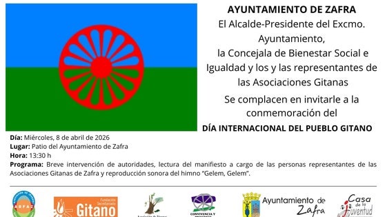El Día Internacional del Pueblo Gitano se conmemorará este miércoles en el Ayuntamiento