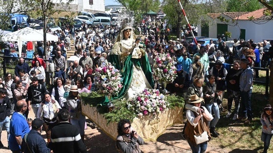 La Romería de la Virgen de Belén reunió a numeroso público en un ambiente festivo