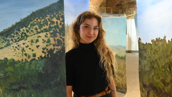 La artista Carmen de Matos nos invita a contemplar su 'Paisaje extendido' en Santa Marina