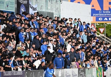 Los aficionados del Zafra llenan el campo