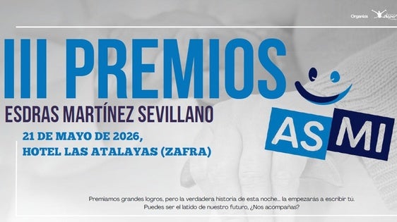 Los III Premios ASMI – Esdras Martínez Sevillano serán entregados este jueves en el Hotel Las Atalayas