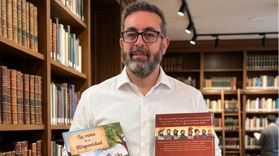 El zafrense Luisma Domínguez presenta el libro 'La cuna de la Hispanidad' este 18 de junio