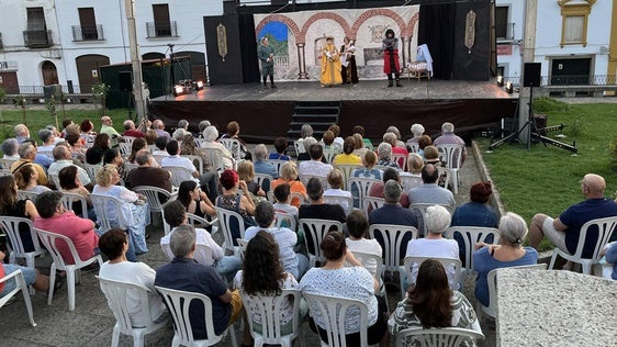 Una de las representaciones de la muestra de teatro en 2025
