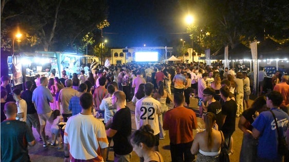 Gran ambiente en e recinto