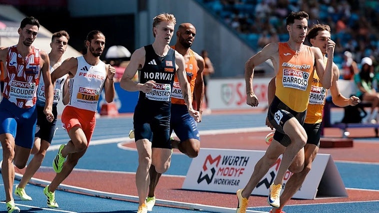 David Barroso luchará por las medallas en los 800 metros del Campeonato Europeo
