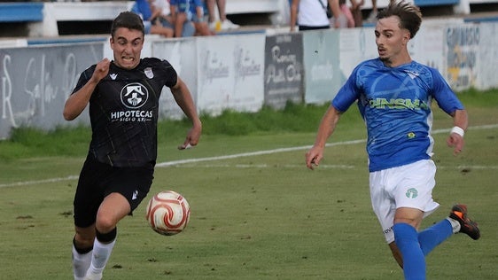 Un momento del partido