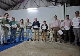 Premiados en los concursos de la raza Merina
