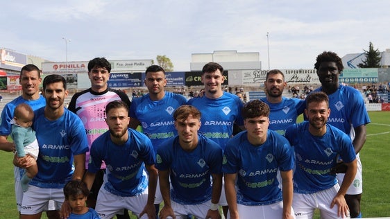 Once inicial del CD Zafra