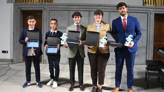 Los jóvenes reconocidos en esta edición de la jornada