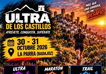Cartel informativo de la prueba