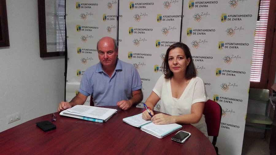 Zafra implementa la fibra óptica con dos proyectos