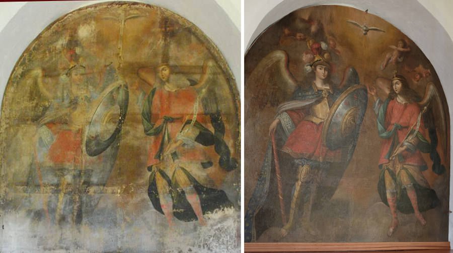 Antes y despés: Montaje:Verónica Conejo