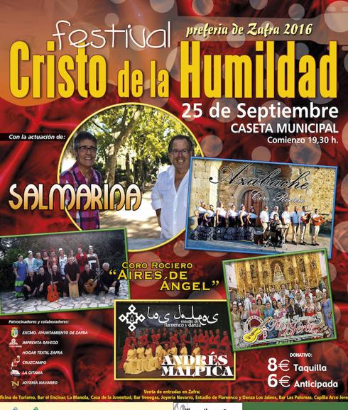 Festival Cristo de la Humildad para la Preferia de 2016