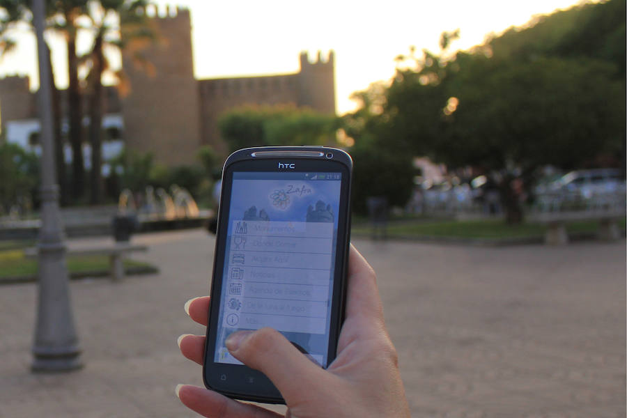 La desaparecida app oficial Visita Zafra: Verónica Conejo
