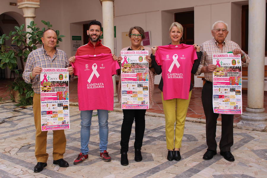 Presentación de la III Caminata Solidaria 