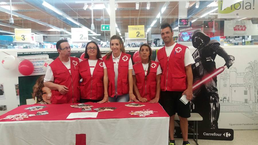 La ' Vuelta al cole Solidaria' recauda 1.175 útiles escolares