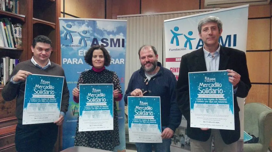 Asmi celebra su mercadillo solidario del 15 al 17 de diciembre