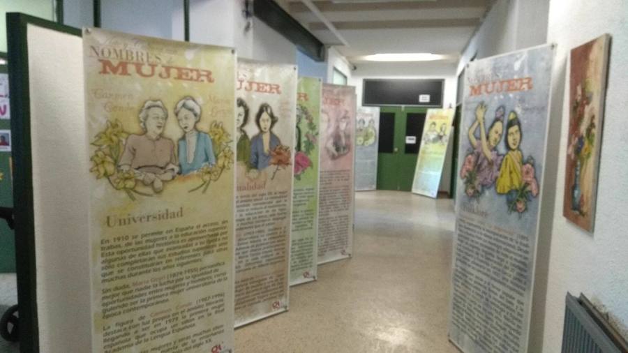 El Colegio "Manuel Marín" rinde homenaje a todas las mujeres con "Arte y cultura con nombres de mujer"