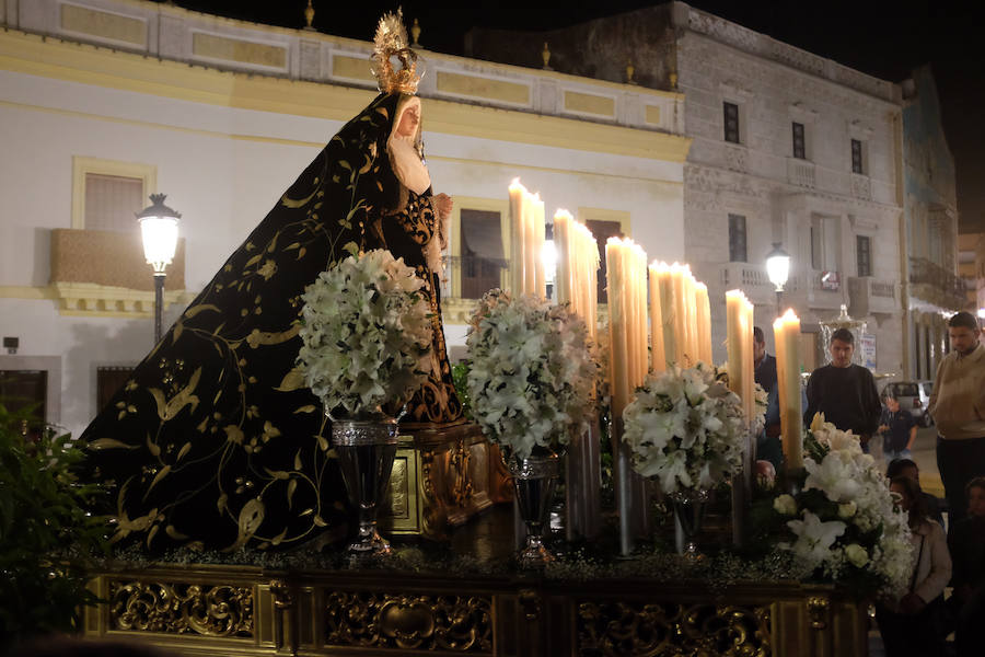 La Virgen de la Soledad saldrá acompañada de las mujeres del Grupo Parroquial Nuestra Señora de los Dolores