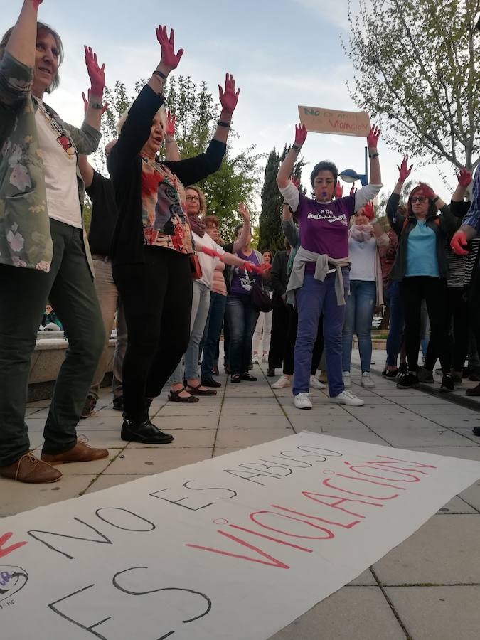 Protestas en Zafra contra el fallo en el caso de 'La Manada'