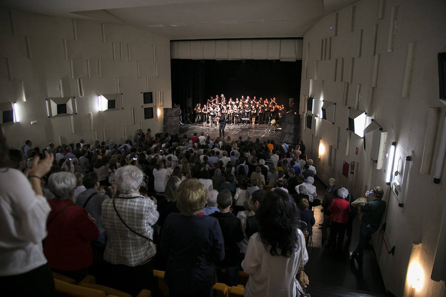 El teatro se llenó 