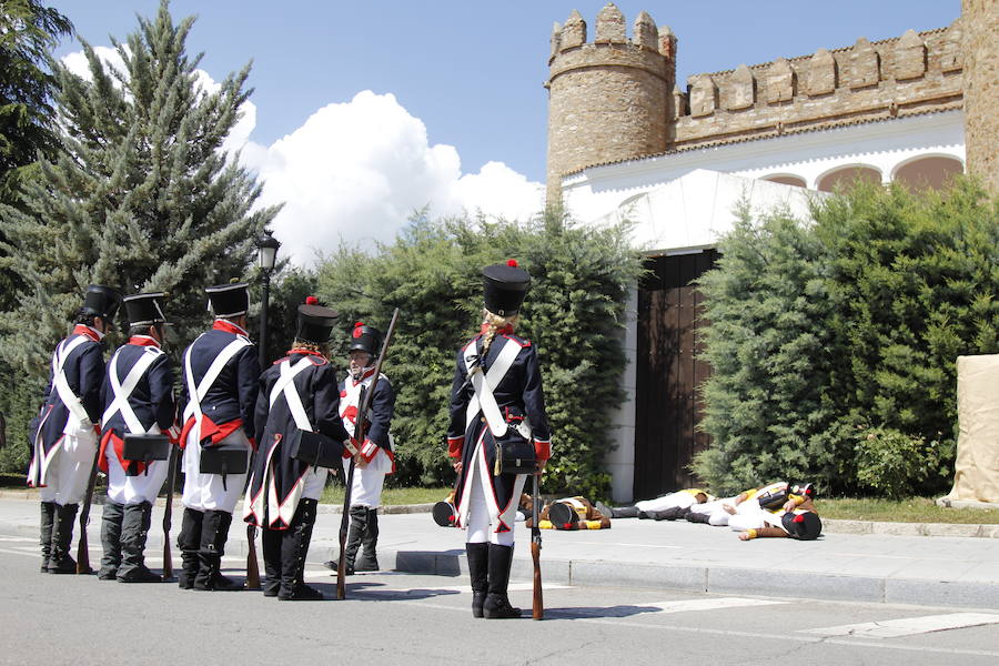 Más de 300 personas presencian el Homenaje a Álvarez Guerra y su Batallón de Cazadores