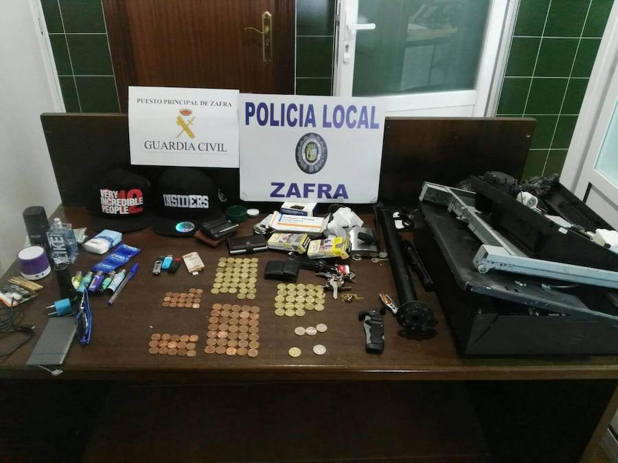 Detenidas dos personas en Zafra por robo con fuerza