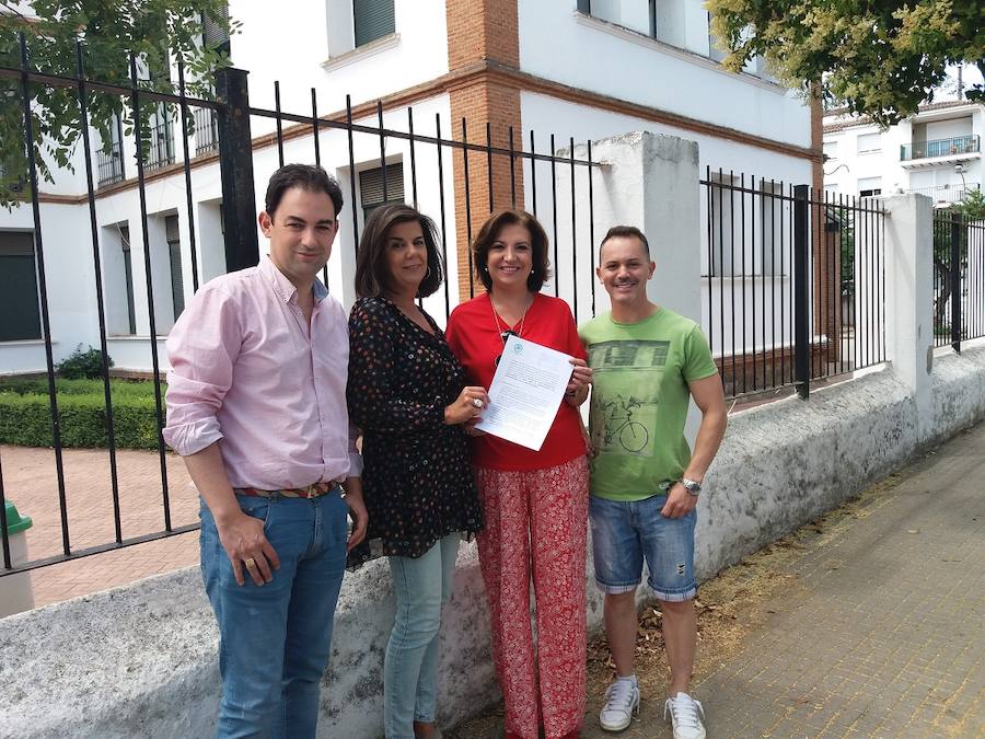 El PP de Zafra propone un cerramiento para no 'exponer' a los menores del Pedro de Valencia