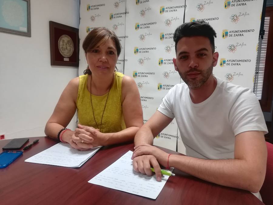 Toro y aballero en rueda de prensa 