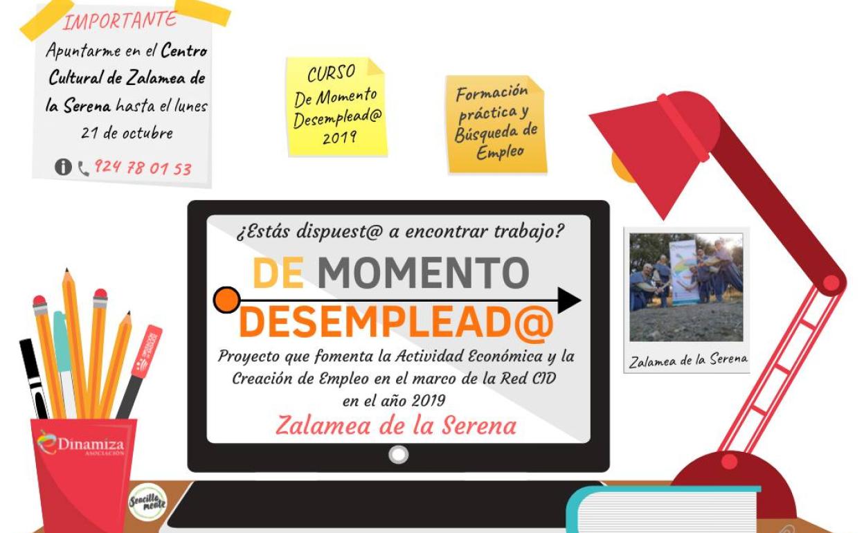Curso 'De Momento Desemplead@' 