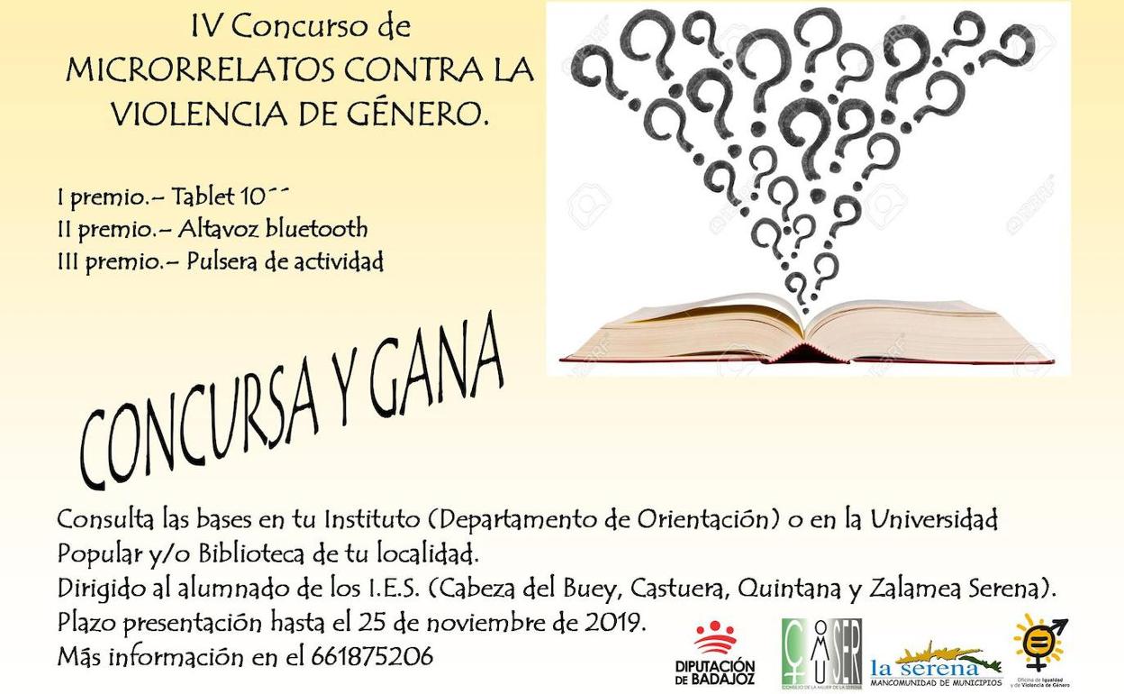 IV Concurso de Microrrelatos contra la violencia de género