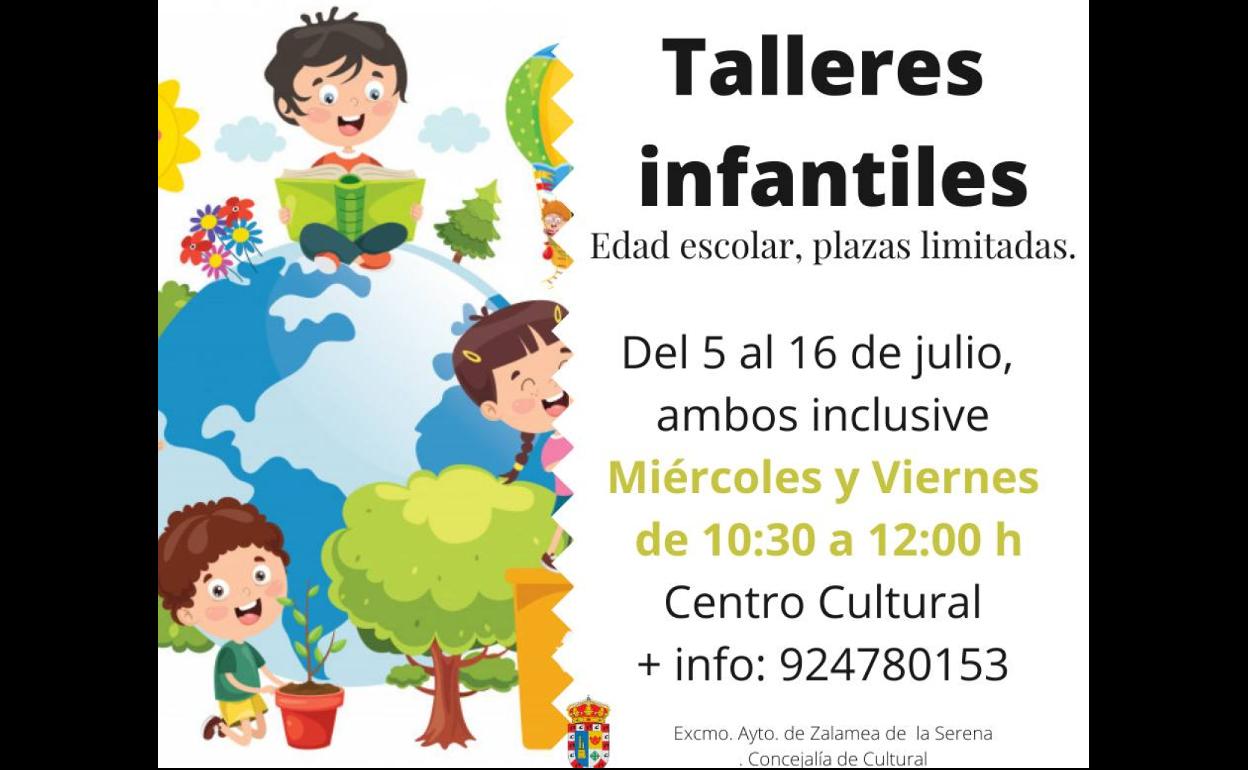 Abierto el plazo de inscripción para los talleres infantiles de verano