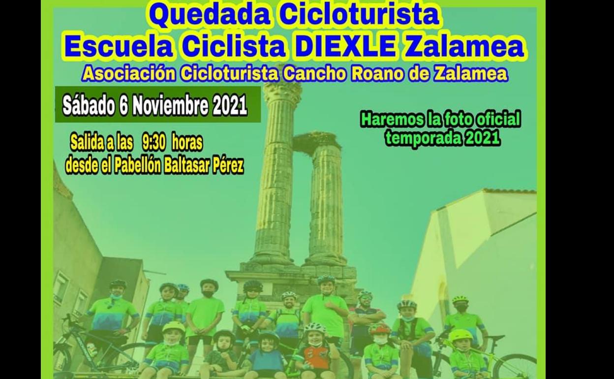 Quedada cicloturista 6 de noviembre 
