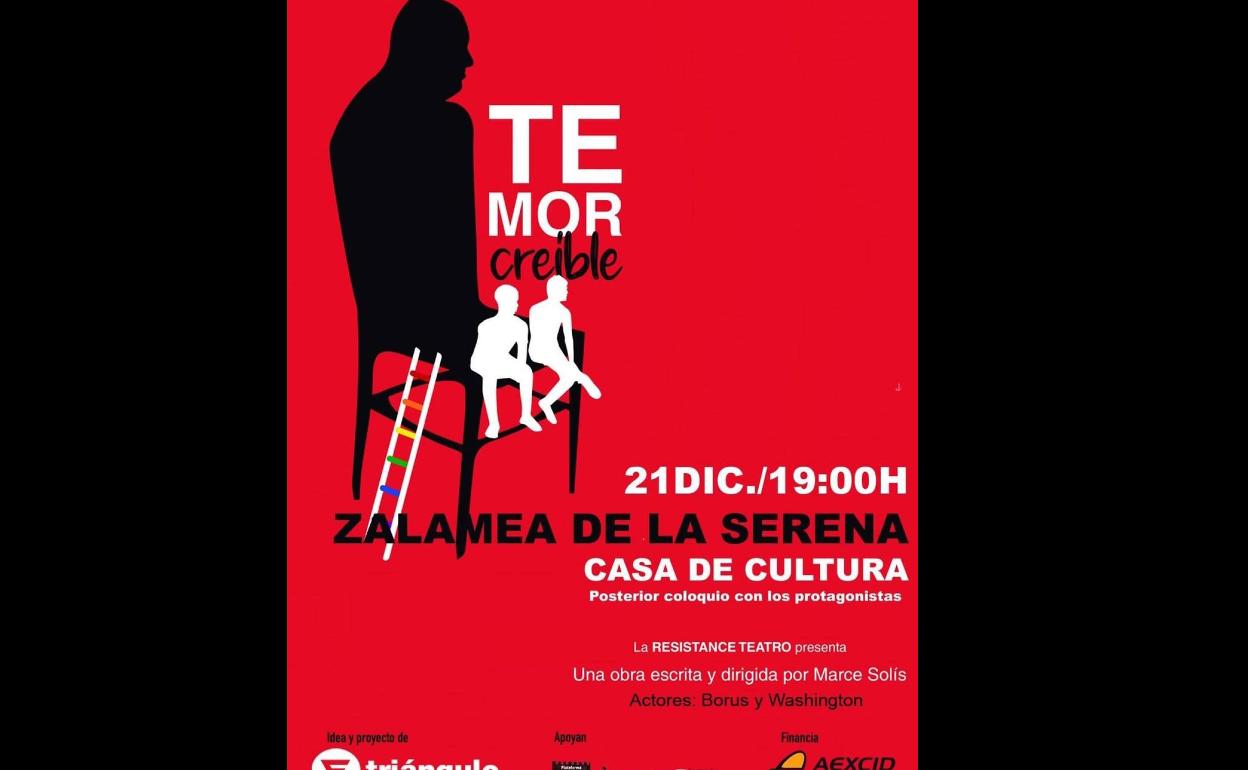 El Centro Cultural acoge mañana la representación del teatro 'Temor Creíble'