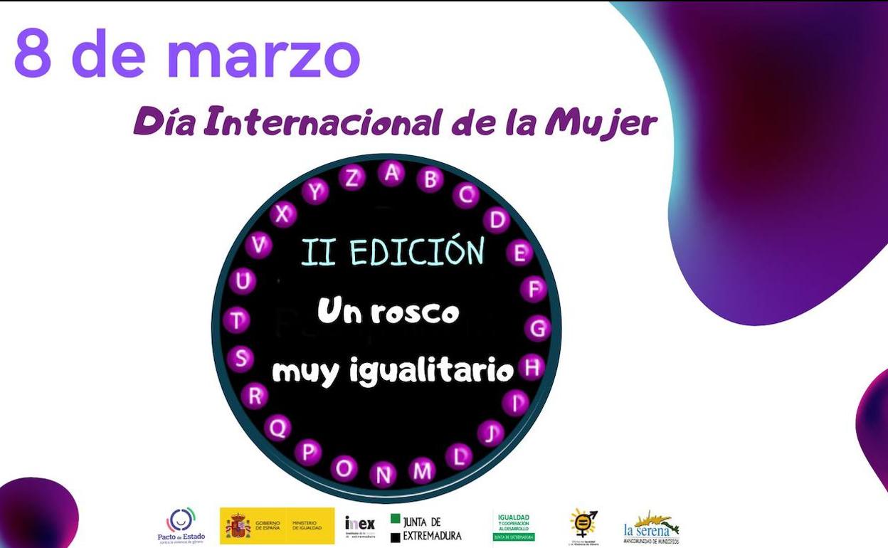 La oficina de Igualdad de la Mancomunidad organiza el concurso 'Un rosco muy igualitario'