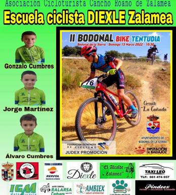 Participantes en la II Bodonal Bike Tentudía 