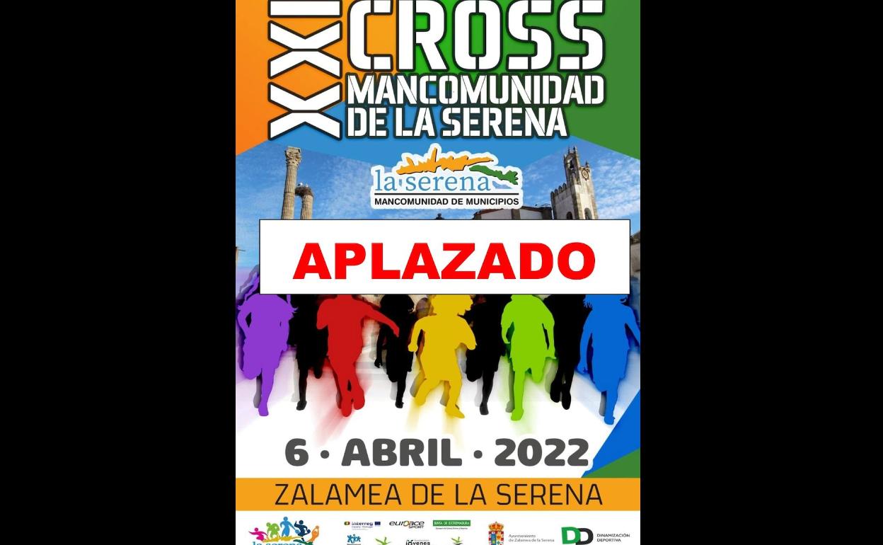Aplazado el XXI Cross de la Mancomunidad que se iba a celebrar mañana en Zalamea