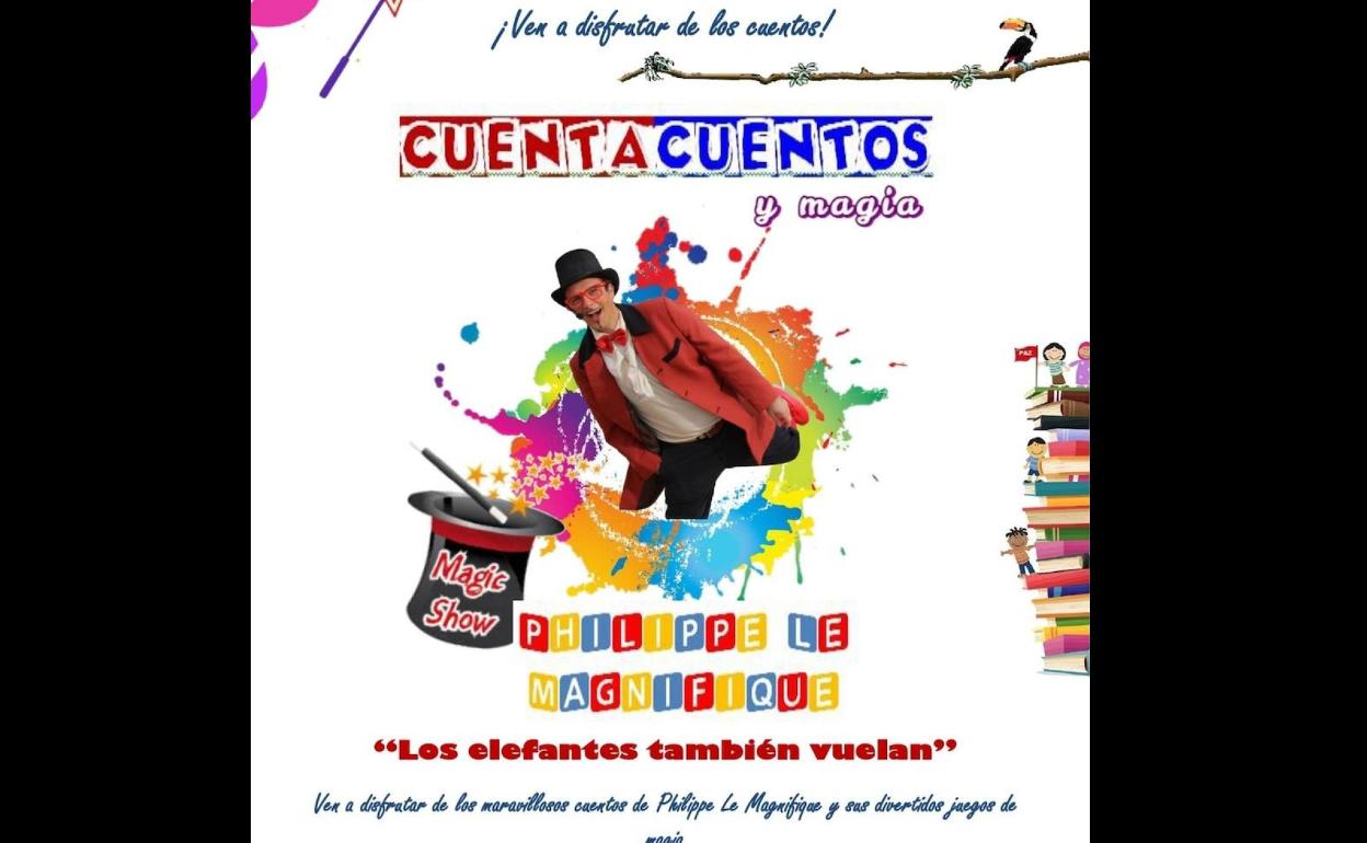 El Centro Cultural acoge un 'Cuentacuentos y magia' con motivo del Día del Libro