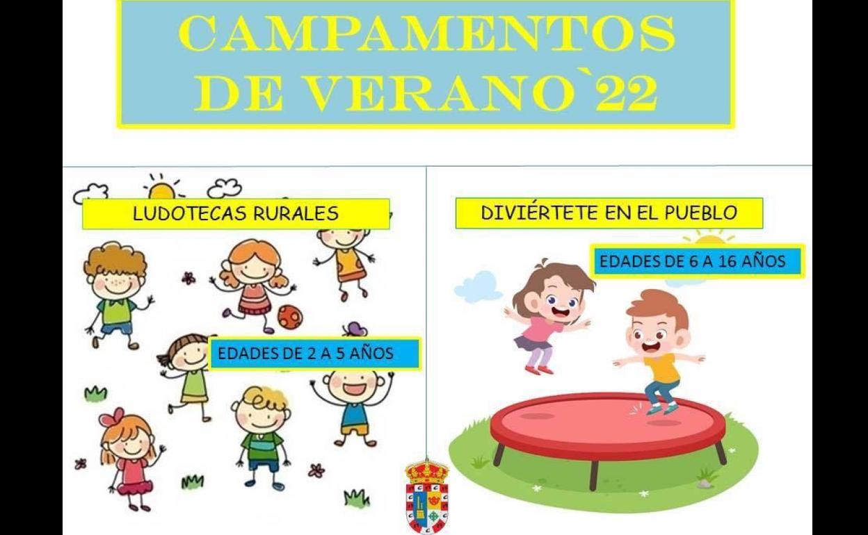 Abierto el plazo de inscripción para los campamentos de verano 'Diviértete' y 'Ludotecas Rurales'
