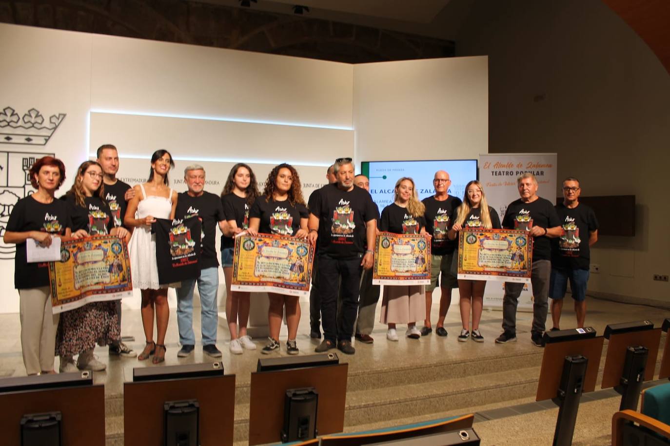 Presentación en Mérdia 