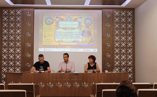 Presentación en la Diputación de Badajoz 