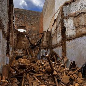 Imagen secundaria 1 - Se descubre un nuevo tramo del lienzo de la muralla del Castillo