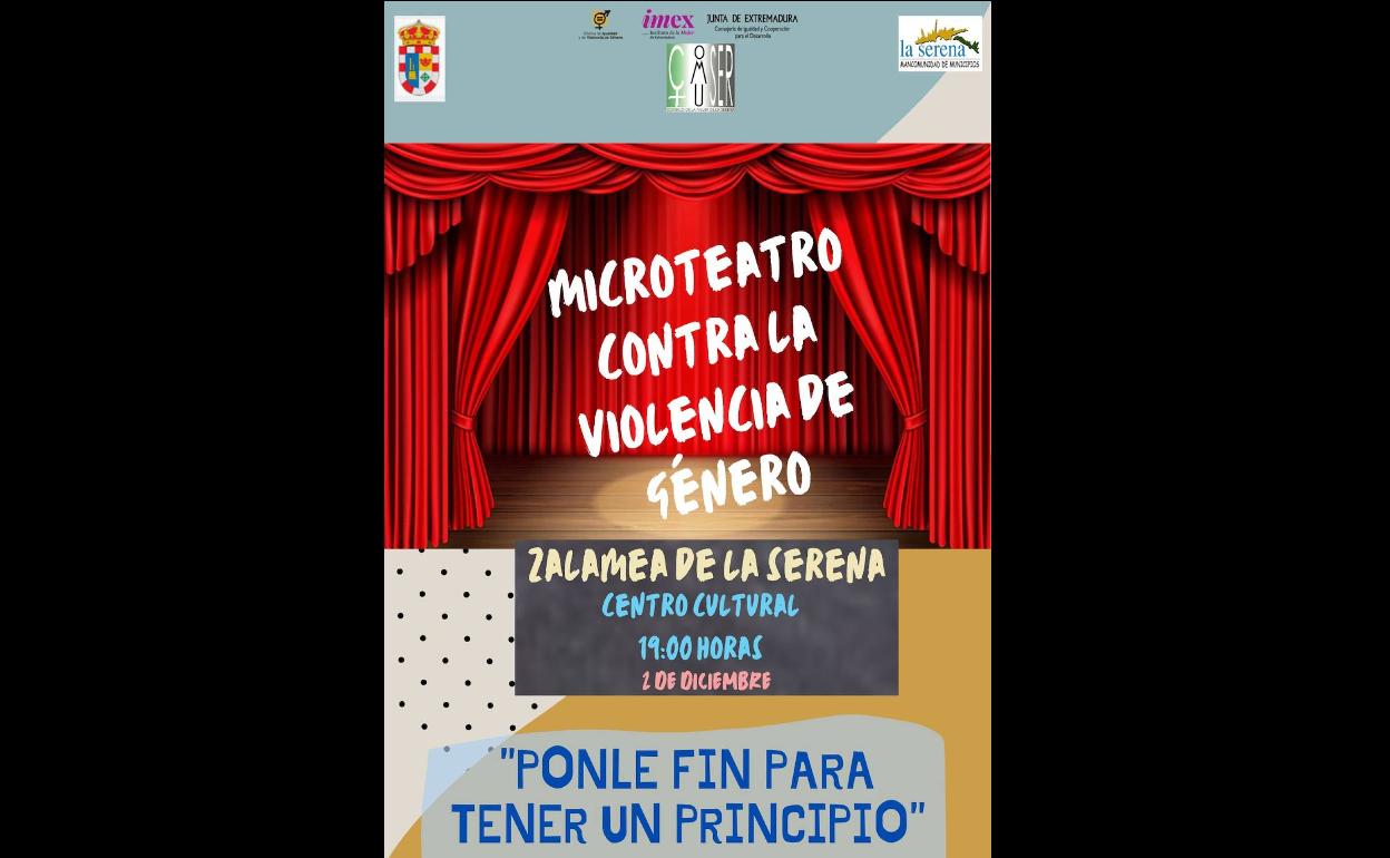 El Centro Cultural de La Serena acoge Microteatro Contra la Violencia de Género