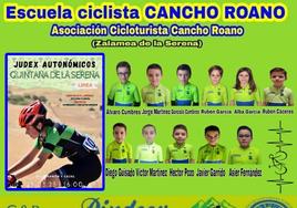 11 ciclistas de la escuela Cancho Roano participan en los Judex Autonómicos en Quintana de la Serena