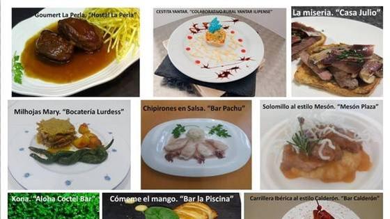 Los locales participantes en la Ruta de la Tapa presentan sus propuestas